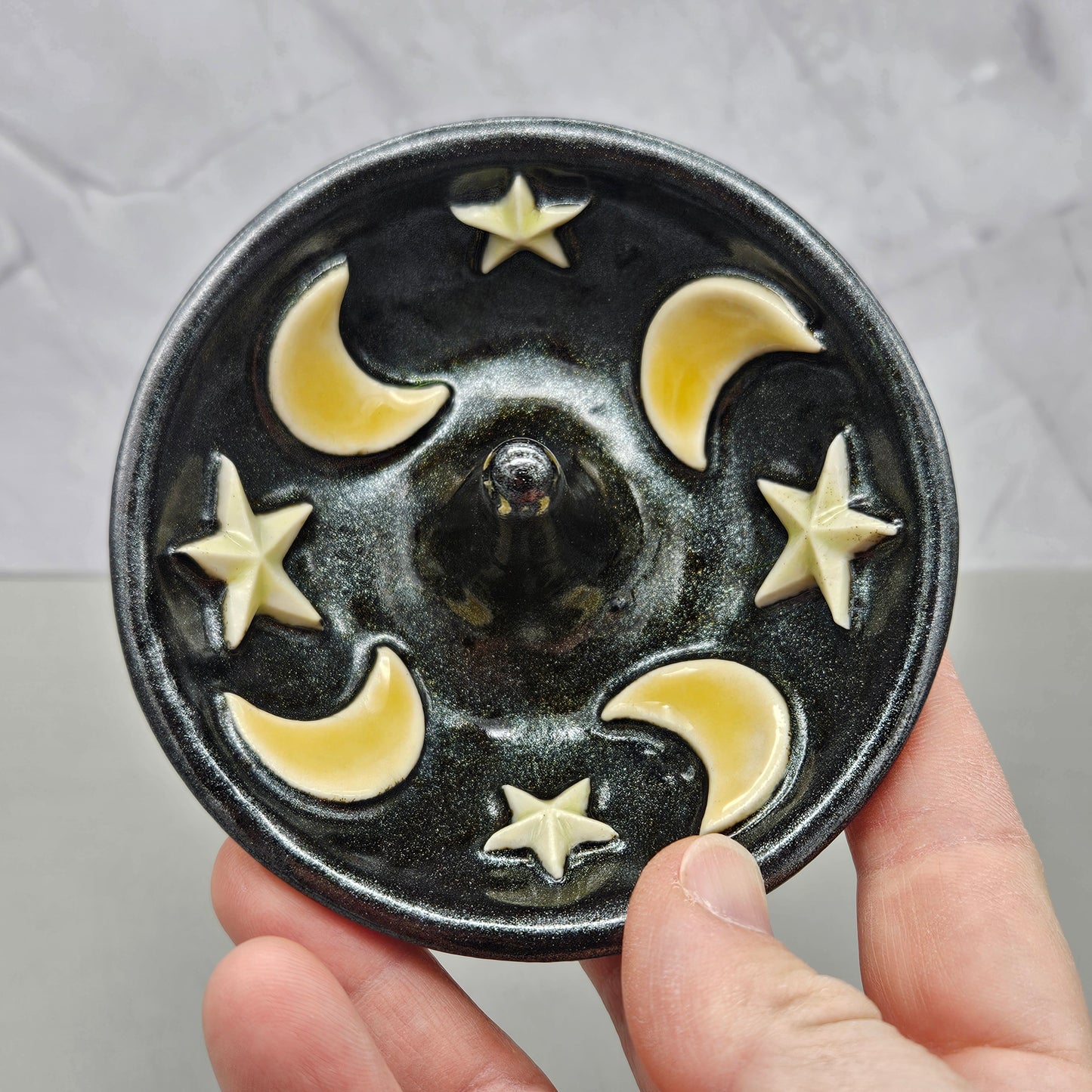 Moon light ring dishes